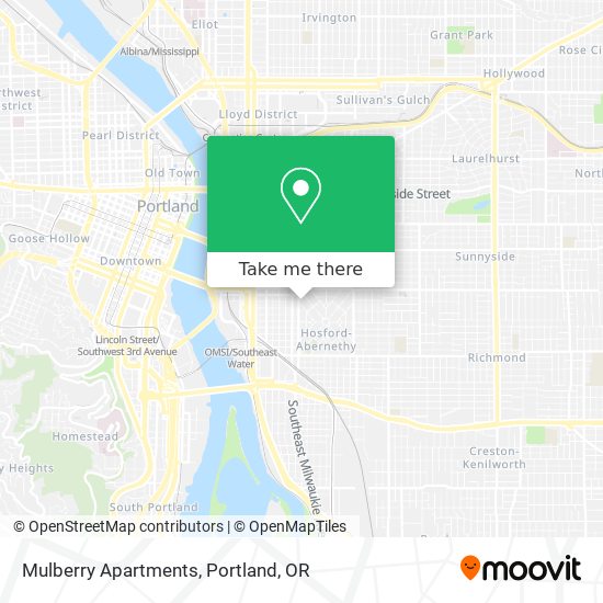 Mulberry Apartments map