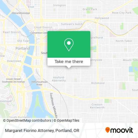 Margaret Fiorino Attorney map