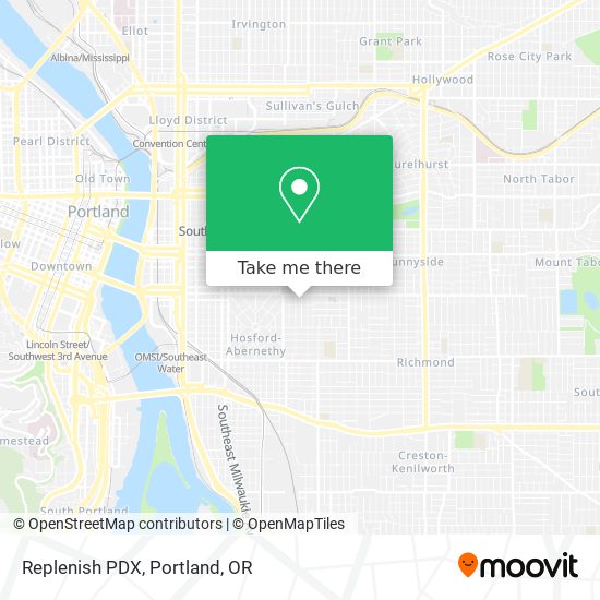 Replenish PDX map