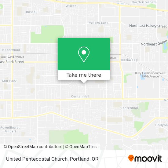 Mapa de United Pentecostal Church