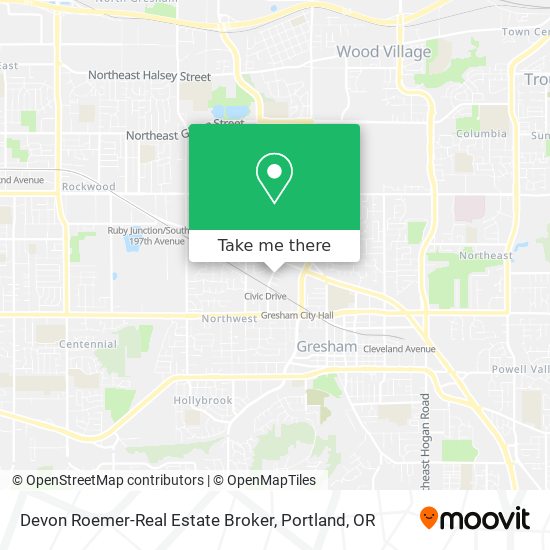 Mapa de Devon Roemer-Real Estate Broker