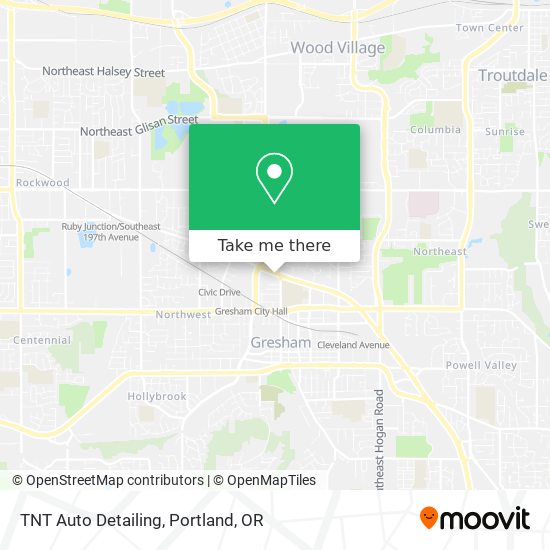 TNT Auto Detailing map