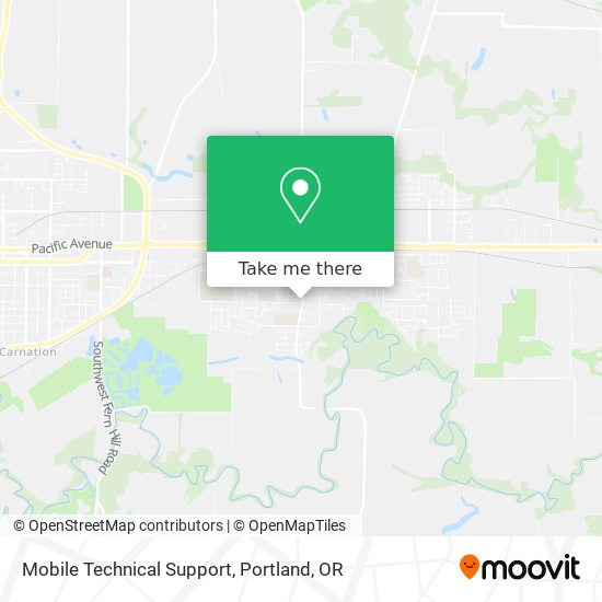 Mobile Technical Support map