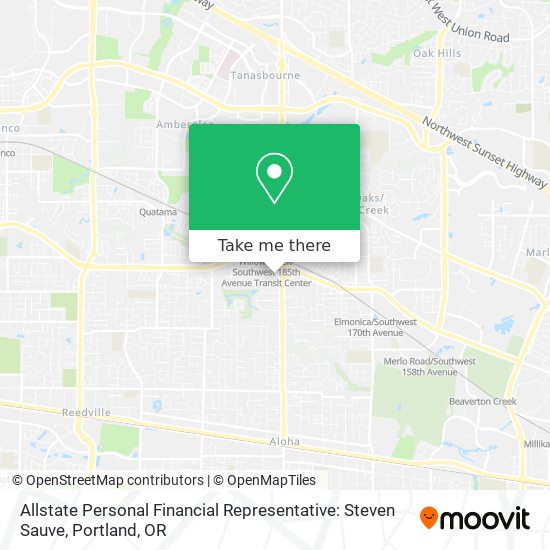 Allstate Personal Financial Representative: Steven Sauve map