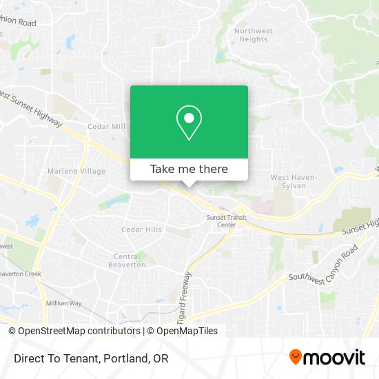 Direct To Tenant map