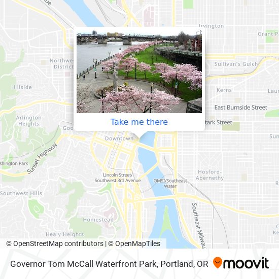 Mapa de Governor Tom McCall Waterfront Park