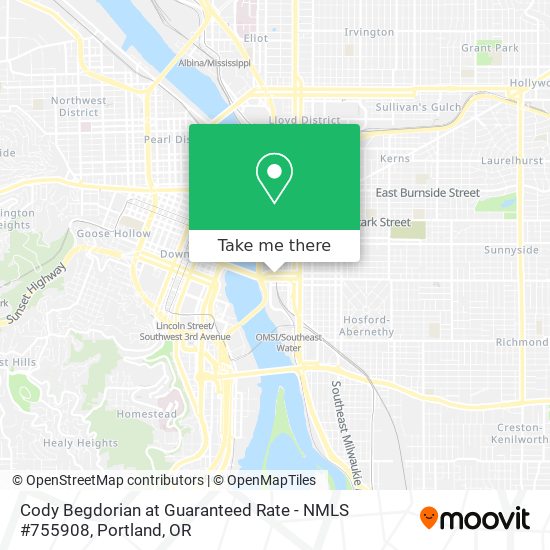 Cody Begdorian at Guaranteed Rate - NMLS #755908 map