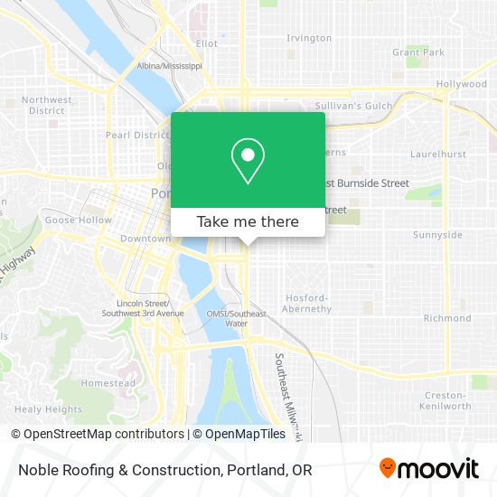 Noble Roofing & Construction map