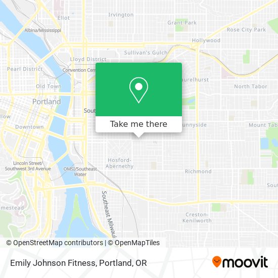 Emily Johnson Fitness map