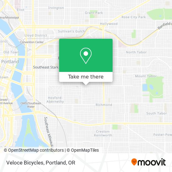 Veloce Bicycles map