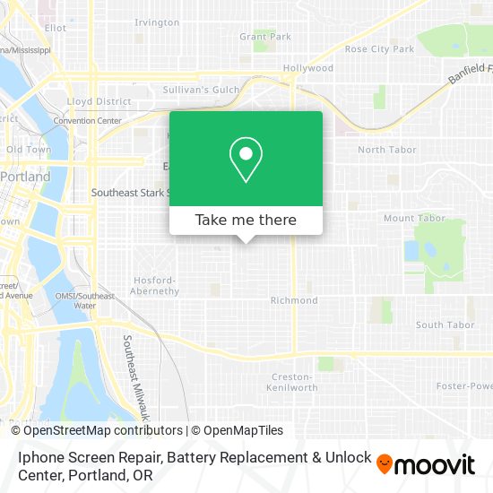 Mapa de Iphone Screen Repair, Battery Replacement & Unlock Center