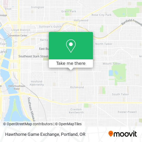 Hawthorne Game Exchange map