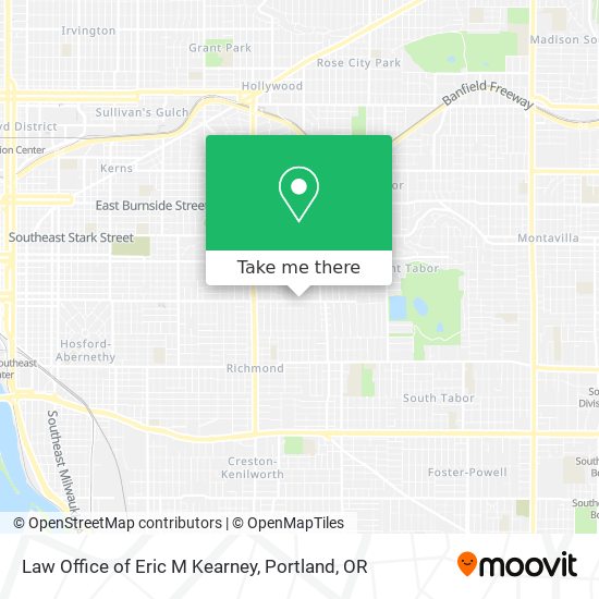 Mapa de Law Office of Eric M Kearney