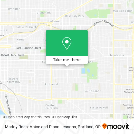Maddy Ross: Voice and Piano Lessons map