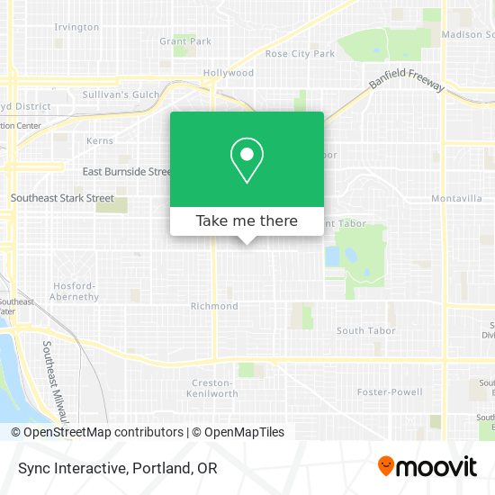 Sync Interactive map