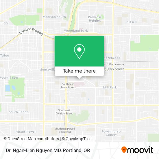 Dr. Ngan-Lien Nguyen MD map