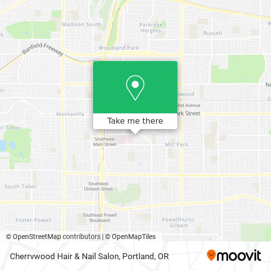 Mapa de Cherrvwood Hair & Nail Salon
