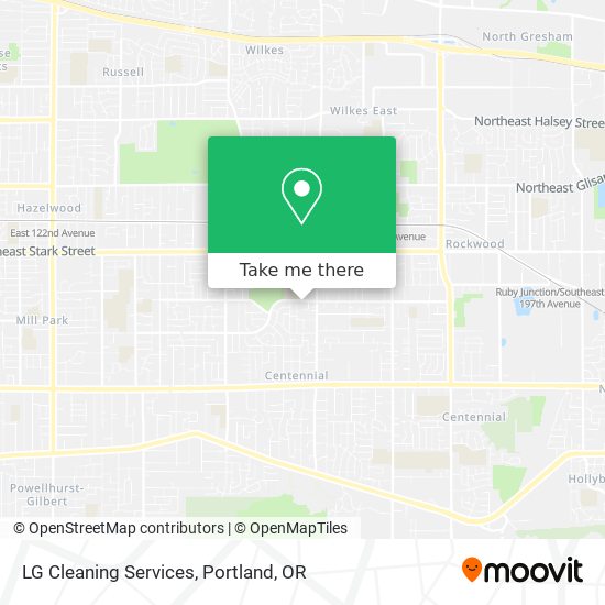 Mapa de LG Cleaning Services