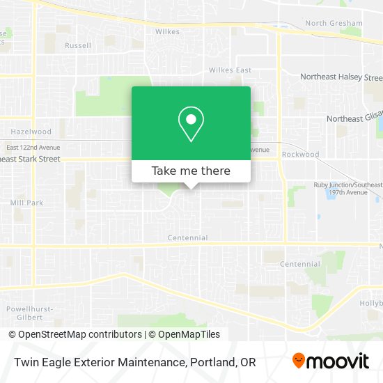 Twin Eagle Exterior Maintenance map