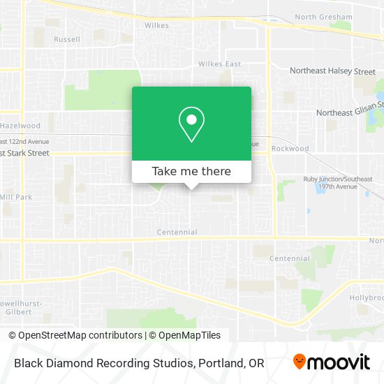 Mapa de Black Diamond Recording Studios