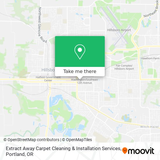 Extract Away Carpet Cleaning & Installation Services map