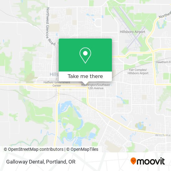 Galloway Dental map