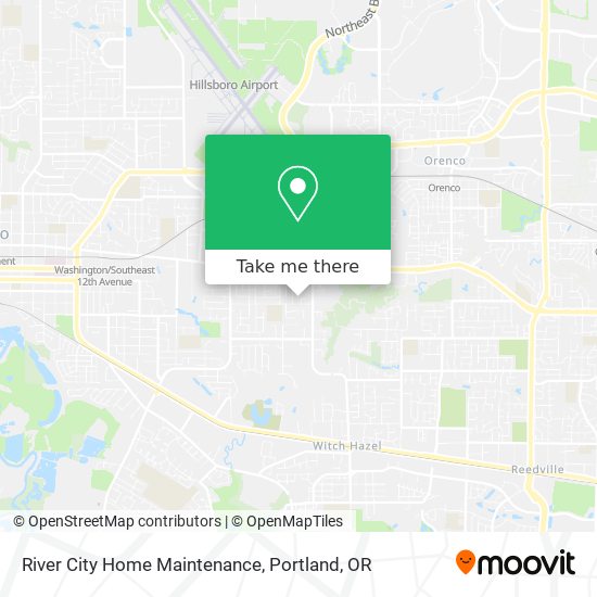 River City Home Maintenance map