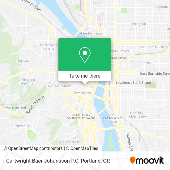 Cartwright Baer Johansson P.C map