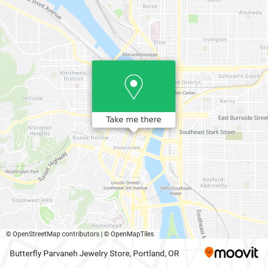 Butterfly Parvaneh Jewelry Store map