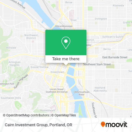 Cairn Investment Group map