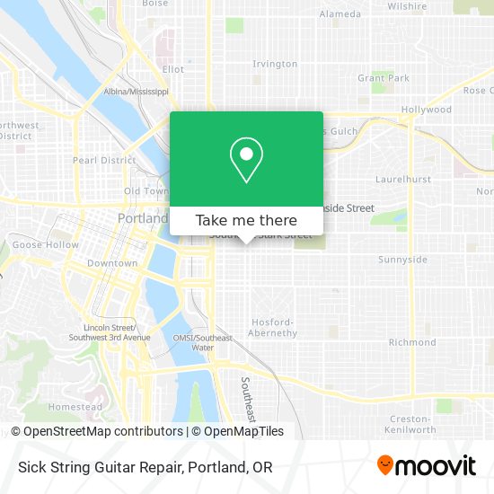 Mapa de Sick String Guitar Repair