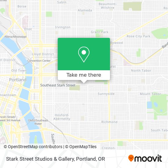 Stark Street Studios & Gallery map