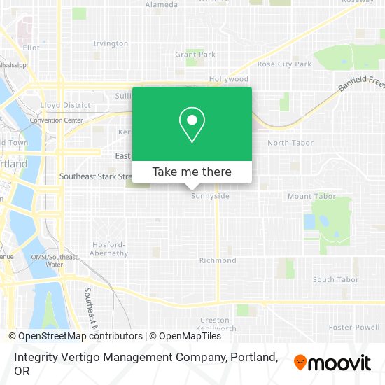 Integrity Vertigo Management Company map