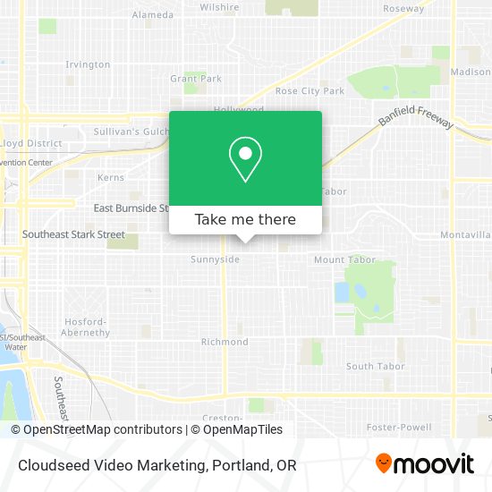 Mapa de Cloudseed Video Marketing