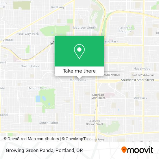 Mapa de Growing Green Panda