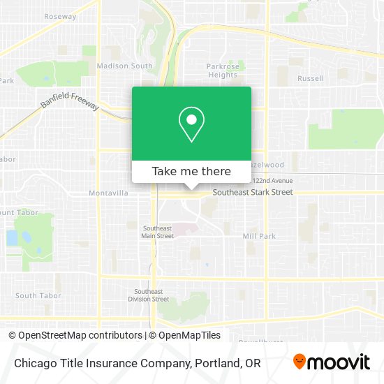 Mapa de Chicago Title Insurance Company