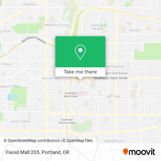 Fixoid Mall 205 map