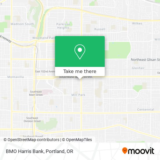 BMO Harris Bank map