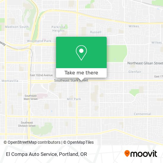 El Compa Auto Service map