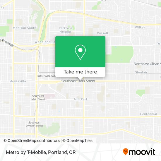 Metro by T-Mobile map