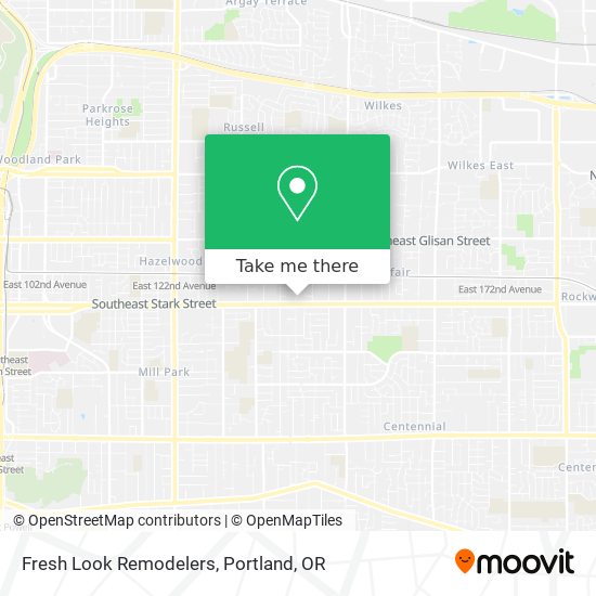 Fresh Look Remodelers map