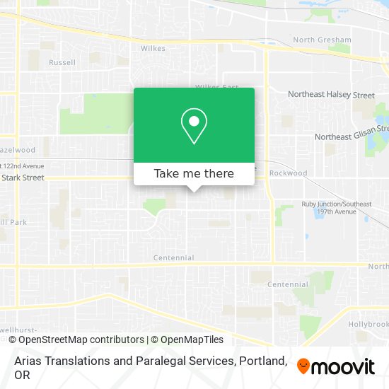 Mapa de Arias Translations and Paralegal Services