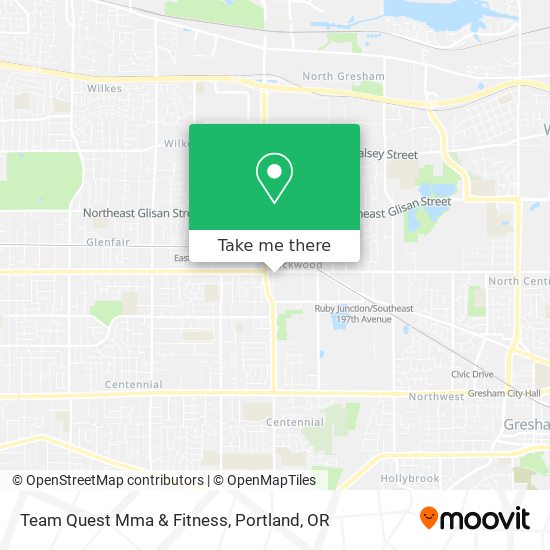 Team Quest Mma & Fitness map