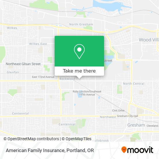 Mapa de American Family Insurance