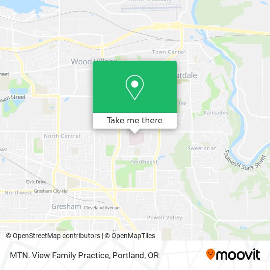 MTN. View Family Practice map
