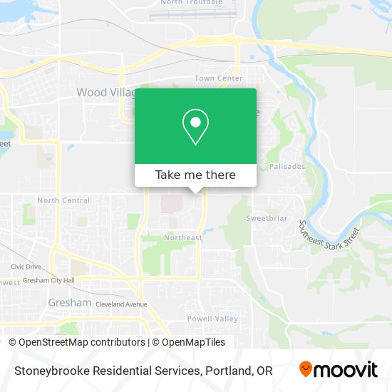 Stoneybrooke Residential Services map