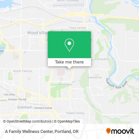 A Family Wellness Center map