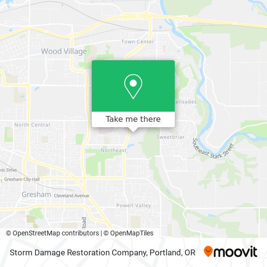 Mapa de Storm Damage Restoration Company