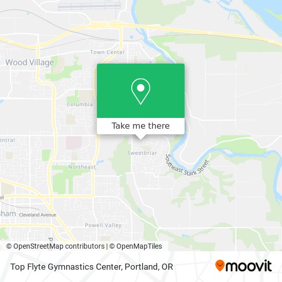 Mapa de Top Flyte Gymnastics Center