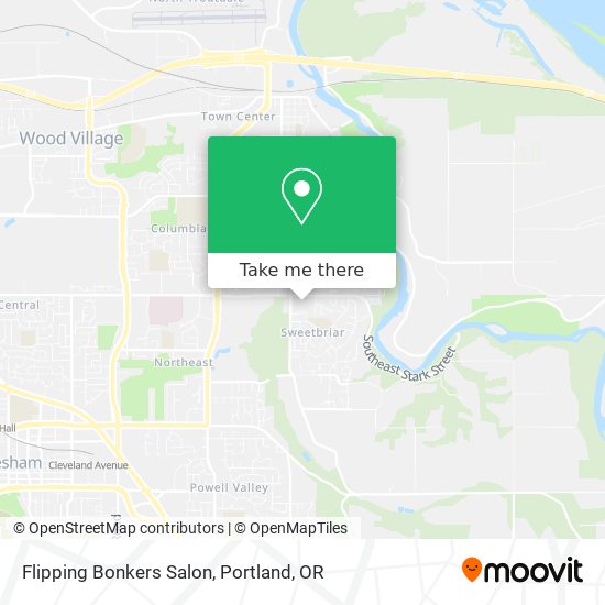 Mapa de Flipping Bonkers Salon